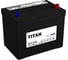 Аккумулятор TITAN AGM 75.0 VRLA D26 B00 обратная полярность, 700А, 258x171x222 4610082702127 1