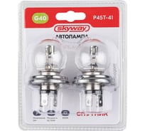 Автолампа SKYWAY g40 24v 55/50w c цоколем p45t-41 2-конт 1000/860лм 3000к спутник блистер 2 шт S09102001