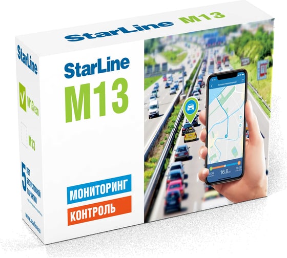 Мониторинговый трекер StarLine m13 eco 4004514
