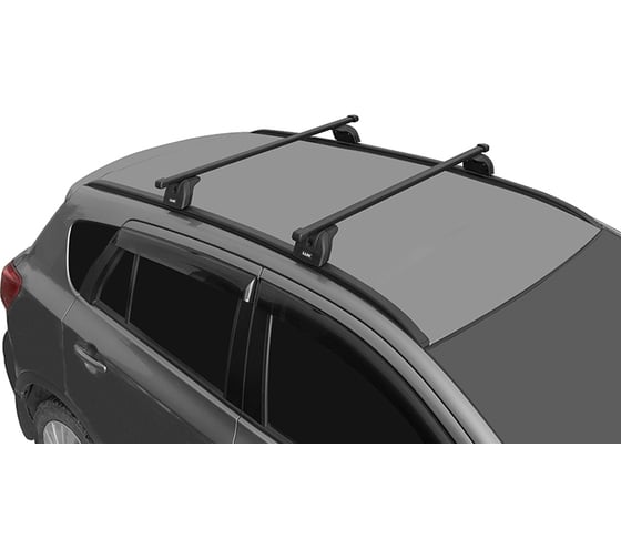 Багажная система с дугами LUX 1,2м прямоугольными в пластике для Mazda 5 694050