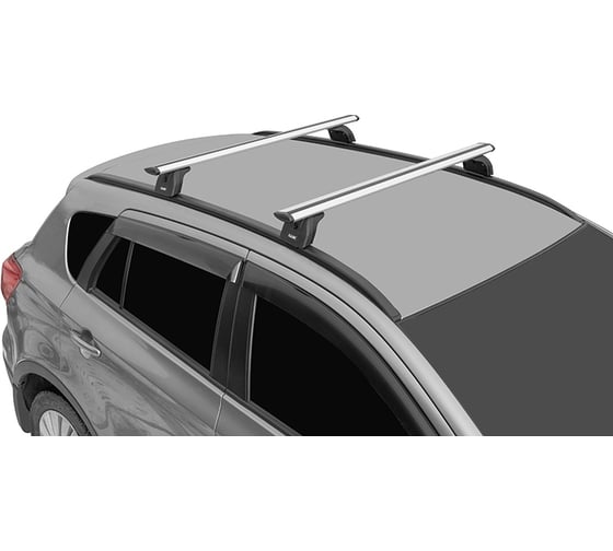 Багажная система с дугами LUX 1,2м аэро-классик 53мм для Renault Scenic & Grand Scenic 840514
