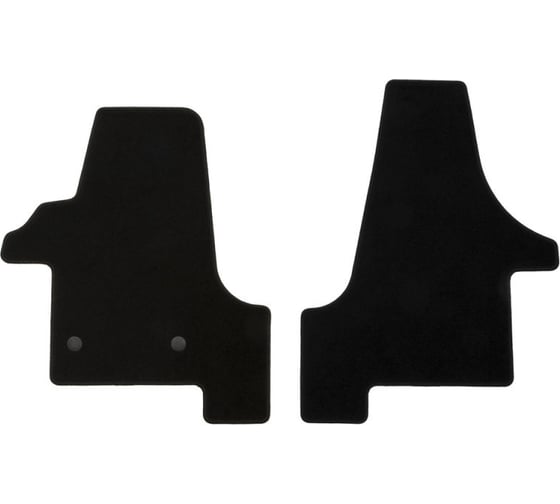 Коврики в салон Econom Klever VOLKSWAGEN Transporter 2003-, фург., 2 шт, КLEVER01511101200k 1