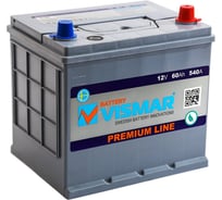 АКБ VISMAR PR ASIA 6СТ-60 L R-0 540А 230/172/225 8699358010636