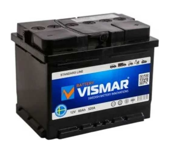 АКБ VISMAR ST 6СТ-60 N R-0 520А 242/175/190 4660003795349