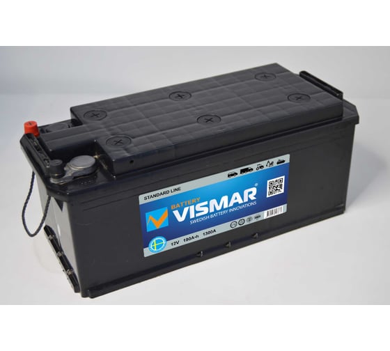 Аккумуляторная кислотная батарея VISMAR ST 6СТ-190 N L-3 1300A 516/223/223 4660003793833