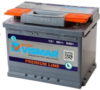 АКБ VISMAR  PR 6СТ-60 L L-1 540А 242/175/190 8699358010179