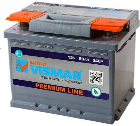 АКБ VISMAR  PR 6СТ-60 L L-1 540А 242/175/190 8699358010179
