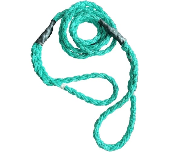 Трос синтетический Grosco 2т, 8м, петля/петля, для буксировки авто до 1 тонны BTS0208LL