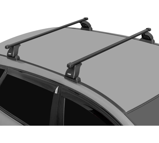 Багажная система LUX с дугами 1,1м прямоугольными в пластике для Mazda 2 Hatchback 693305