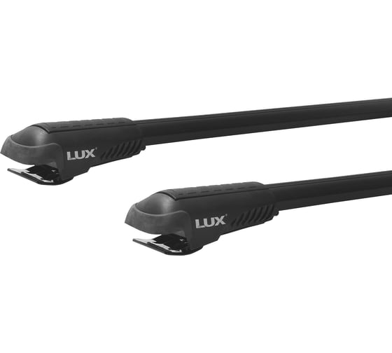 Багажная система LUX ХАНТЕР L55-B черная для автомобилей с рейлингами 791934