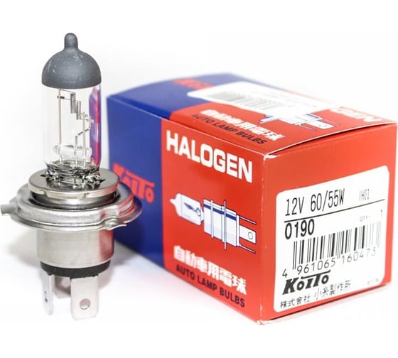 Лампа головного света KOITO IH01 12V 60/55W, 2 шт. 0190 10689 1