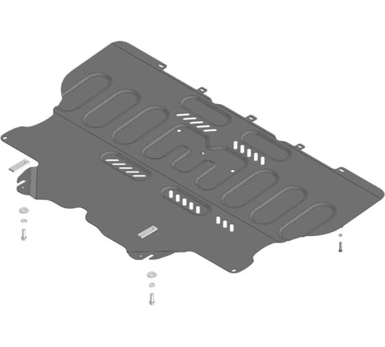 Защита MOTODOR Lamore Д, КПП Changan UNI-V стальная, 2 мм 77208 1