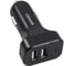 Автомобильное зарядное устройство USAMS CC87TC01 2 USB, модель US-CC087, 2.1 А, черный УТ000019972 1