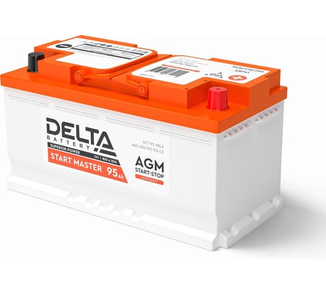 Аккумуляторная батарея Delta START MASTER 95 Ah AGM