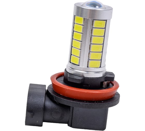 Светодиод МАЯК WHITE LENS 360 ULTRA A-27 12V, Н11, Н8, Н16, All-in-one, 31SMD, 5730, 16W PGJ19-2 12H11\A-27