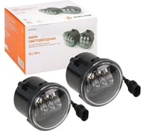 Фара светодиодная Airline четкая световая граница, 30W Белый, 90x90x75, 2 шт. ALED088