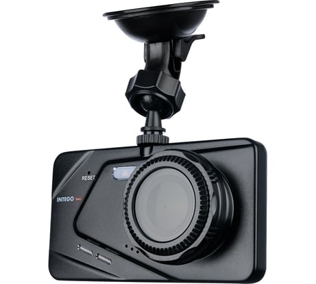 Видеорегистратор Basic VX-395DUAL Black с антибликовым CPL-фильтром INTEGO VX-395DUAL-DN