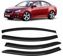 Дефлекторы окон для автомобиля VOIN Chevrolet Cruze 2009-2015, седан, накладные, 4 шт. DEF00771 31648983