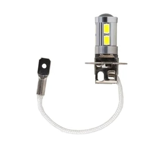 Светодиод МАЯК WHITE LENS 360 ULTRA 24V, Н3, 10SMD, 5730, 5W, PK22s 24H3\A-12