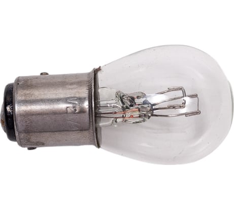 Автомобильная лампа МАЯК P21/4W, 12V, 21/4W, BAZ15d, смещенный цоколь, упаковка 10 шт, габариты+стоп 4610017087558 61214/10
