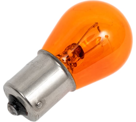 Автомобильная лампа МАЯК ORANGE PY21W, 12V, 21W, BAU15s, смещенный цоколь, упаковка 10 шт 61218ORANGE/10