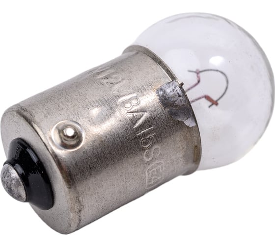 Автомобильная лампа МАЯК ULTRA R5W, 12V, 5W, BA15s, упаковка 10 шт, габариты 81205
