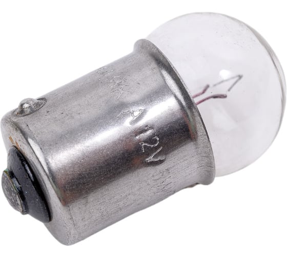 Автомобильная лампа МАЯК R5W, 12V, 5W, BA15s, упаковка 10 шт, габариты 4610017087763 61205/10