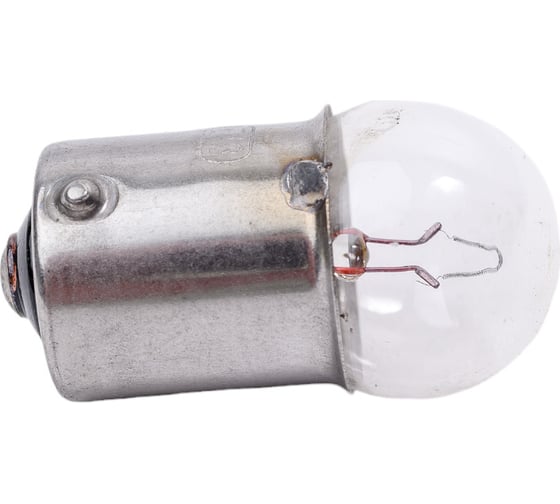 Автомобильная лампа МАЯК R5W, 12V, 5W, BA15s, упаковка 10 шт, габариты 4610017087763 61205/10