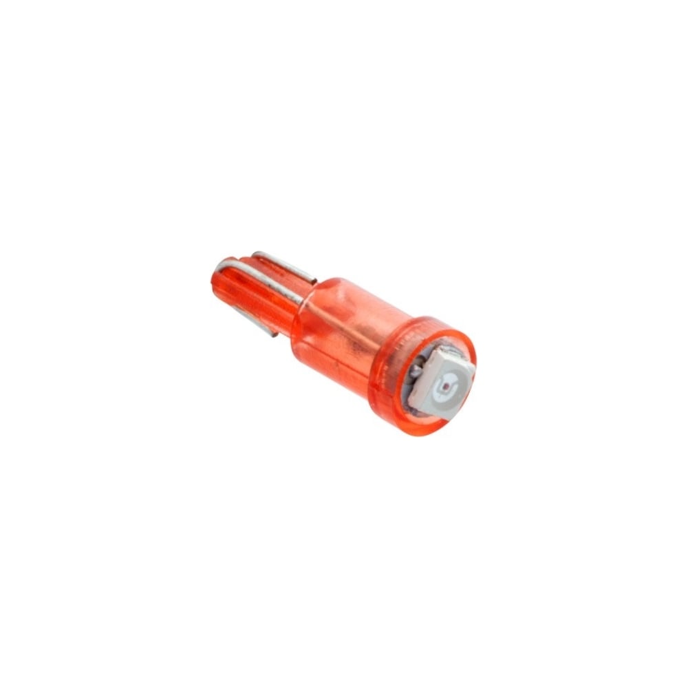 Светодиод T5-12V 1 SMD красный б/цок подсв прибор (2шт)
