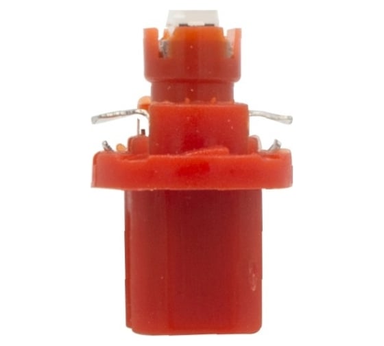 Светодиод МАЯК 12V T 5 1SMD(3528) B8,5D-WAX10D WITH CAP RED (панель приборов) 4680498003095 12T5-R\P8,5\1SMD\3528 1