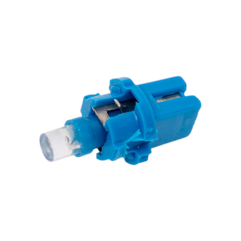 Светодиод T5-12V 1 SMD голубой б/цок подсв прибор (2шт)