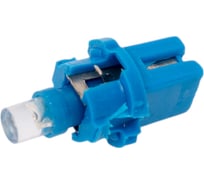 Светодиод МАЯК 12V T 5 с патроном BAX8.7d BLUE (панель приборов) 4660007273904 12T5\P8,7-B