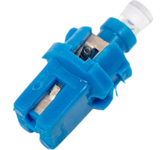 Светодиод МАЯК 12V T 5 с патроном BAX8.7d BLUE (панель приборов) 4660007273904 12T5\P8,7-B