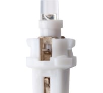Светодиод МАЯК 12V T 5 с патроном BAX8.7d WHITE (панель приборов) 4660007273966/4606735601923 12T5\P8,7-W