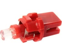 Светодиод МАЯК 12V T 5 с патроном BAX8.7d RED (панель приборов) 4660007273942 12T5\P8,7-R