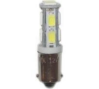 Светодиод МАЯК 12V T 8 10SMD (5630) BA9S WHITE (блистер, 2 шт.) (габарит) 12T8-W\10SMD5630\2BL