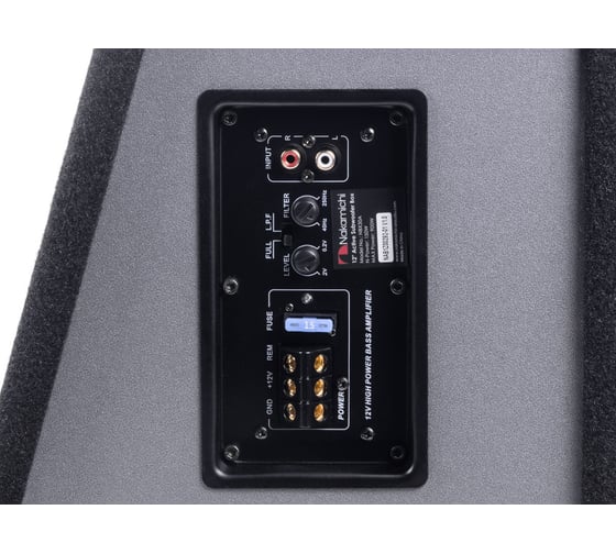 Сабвуфер закрытого типа NAKAMICHI Nbx30a 12", 900 Вт, корпусной активный NAK-NBX30A