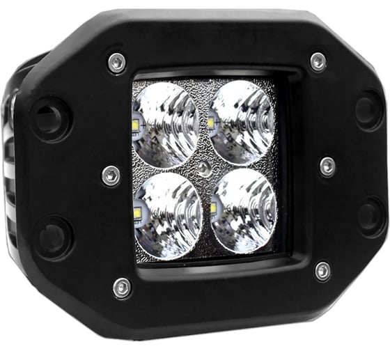 Светодиодная врезная фара Aurora ALO-E-2-E4T 9V-36V 3200Lm 40W 2.7A ближний свет 12395