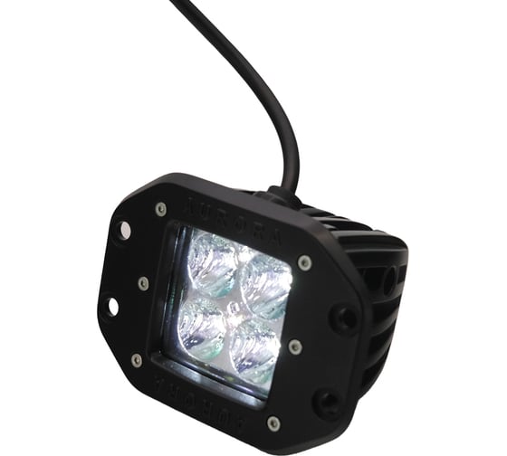 Светодиодная врезная фара Aurora ALO-E-2-E4T 9V-36V 3200Lm 40W 2.7A ближний свет 12395