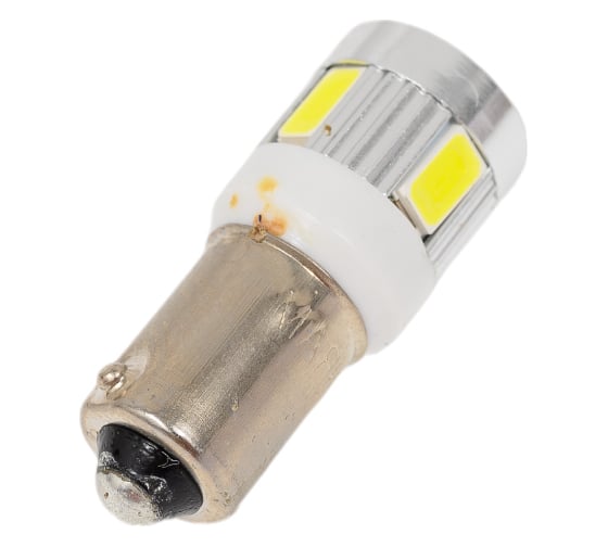 Светодиод МАЯК 12V T 8 6SMD (5730) 1,7W BA9s SUPER WHITE LENS 360 (2шт.) ULTRA A-32 4630010936615 12T8\A-32