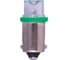 Светодиод МАЯК 12V T 8 BA9S CONE GREEN (габарит) 12T8-G 1