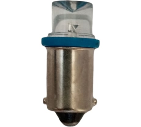 Светодиод МАЯК 12V T 8 BA9s CONE BLUE (габарит) 12T8-B