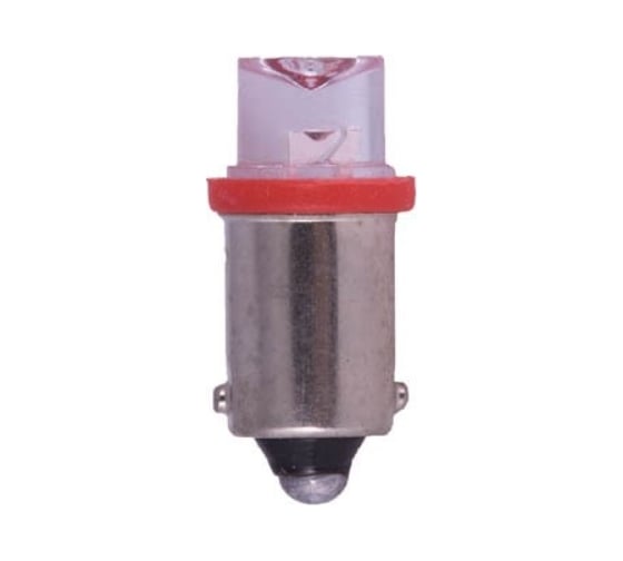 Светодиод МАЯК 12V T 8 BA9s CONE RED (габарит) 12T8-R 1