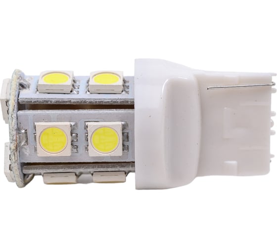 Светодиод МАЯК 12V T20 13SMD W3x16d WHITE (стоп, габарит) 12T20-W\13SMD
