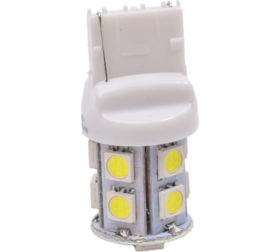 Светодиод МАЯК 12V T20 13SMD W3x16d WHITE (стоп, габарит) 12T20-W\13SMD