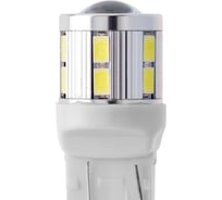 Светодиод МАЯК 12V T20/5 12SMD + 1SMD (5730) W3x16q WHITE LENS 360 ULTRA A-21-T20W3x16Q A-21 4630010936271 12T20\5\A-21