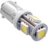 Светодиод МАЯК 24V T 8 4SMD (5050) BA9s WHITE (габарит) 24T8-W\4SMD 1