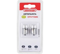 Автолампа SKYWAY r5w 12v 5w с цоколем ba15s 1-конт 50лм 2400к спутник блистер 2 шт S09102028