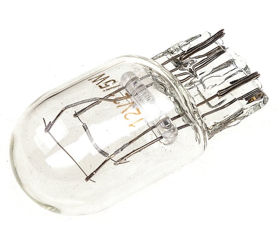 Автолампа SKYWAY w21/5w, 12v, 21/5w, без цоколя, W3*16q, 2-конт, 440/35лм, 2500к ,спутник, блистер 2 шт S09102033