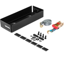 Крепление одной канистры для багажников Rival алюминий, с крепежом 2MD.0017.2